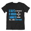 Jag Är En Simförälder T-shirt Rolig Skjorta Elegant Sport-Tee Matematik Simning Gåva