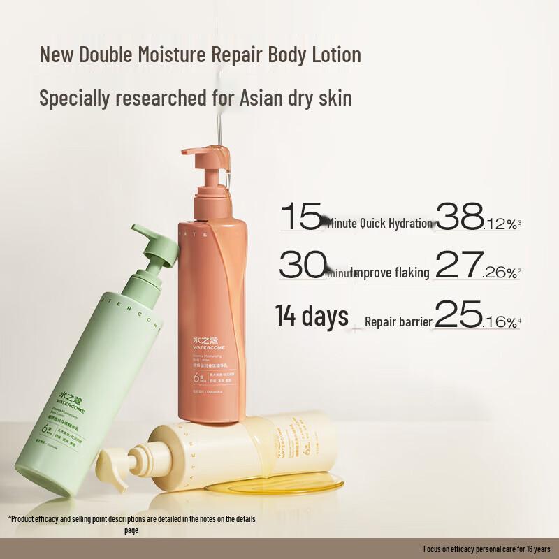 Water Code 72H Long-lasting Moisturizing Body Serum Lotion