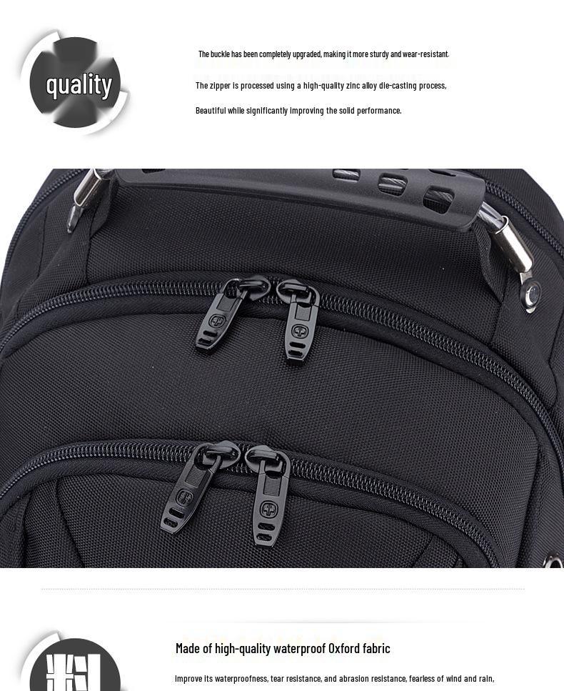 Unisex Anti-Theft School & Laptop Backpack