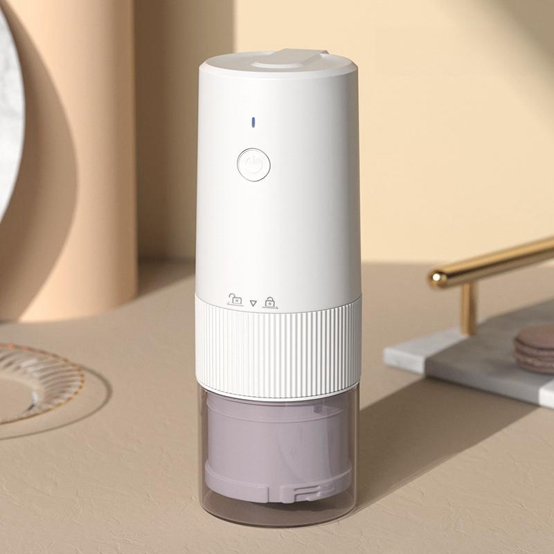 

2025 New Portable Electric Coffee Grinder 8 Gears Adjustment Powder Household Food Grade Material MINI Type-C Coffee Machine белый