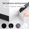 1Pc Strong Adhesive Waterproof PVC Line Sticker Wall Panels Skirting Wallpaper Self Adhesive Home Decoration DIY Imitation Marble