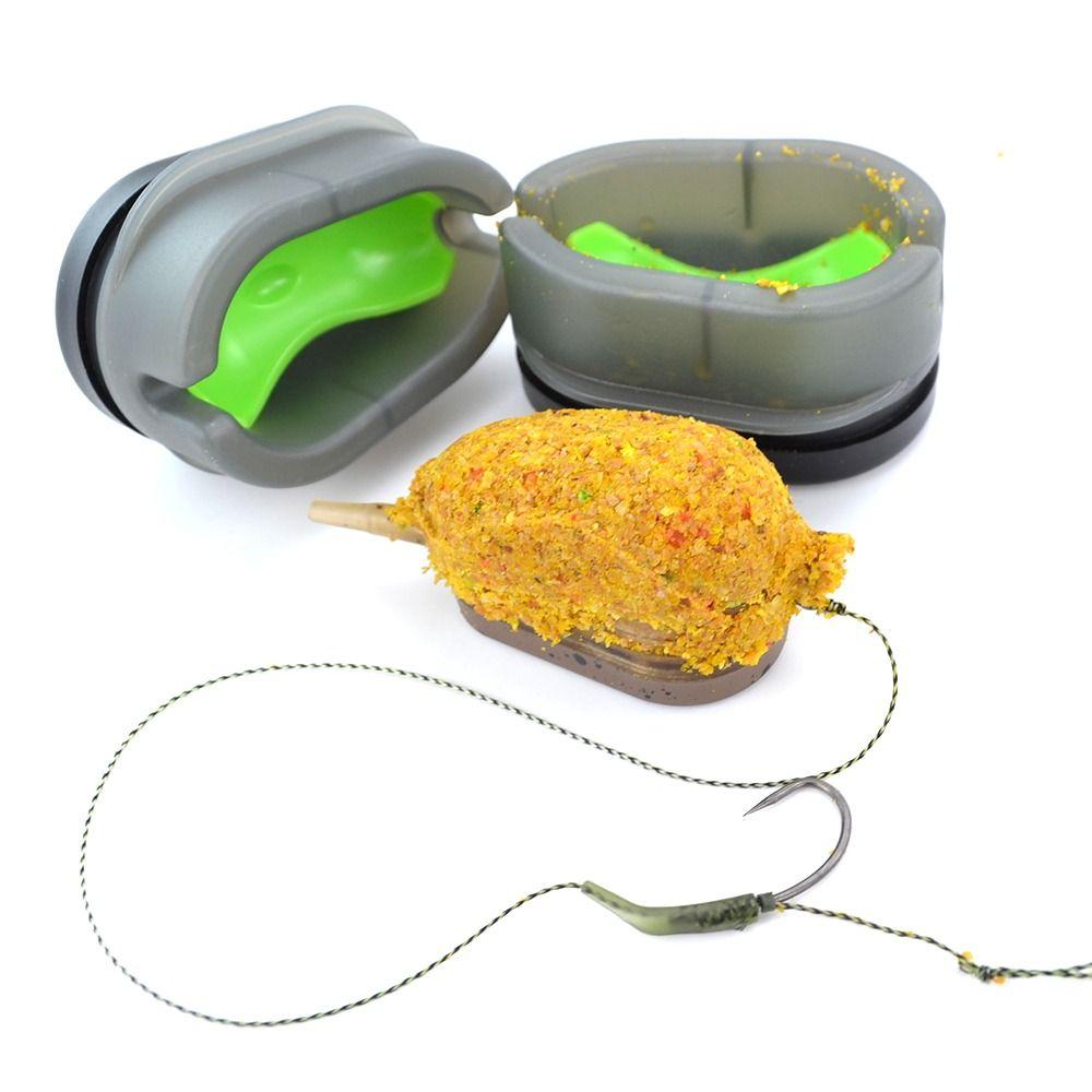 Non‑toxic Fishing Inline Feeder Set Quick Release Carp Fishing Feeder Mold Portable   Sea Fish