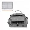 Portable Bird Parrot Cage Breathable Bird Carrier Travel Bag Bird Backpack with Perch Tray Curtain Birdcage Parrot Carrier Bag