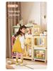Movable Storage Cabinet for Living Room & Bedroom - Accommodates Toys, Snacks, Clothes