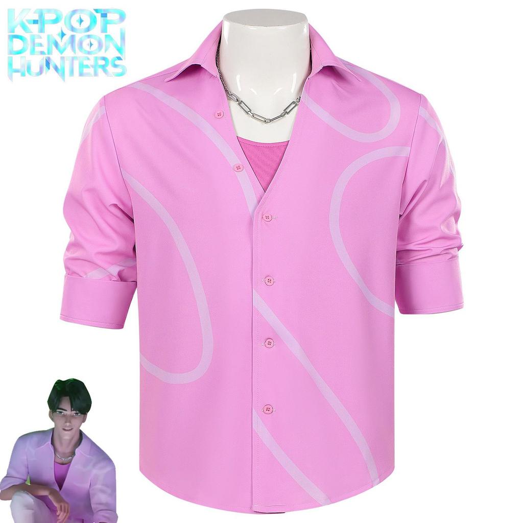 Cacciatore di Demoni Saga K-Pop: Set di Magliette Anime Cosplay Jinu Baby