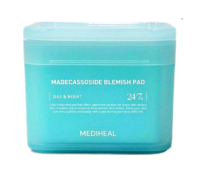MEDIHEAL Madecassoside Blemish Toner Pads Soothing Brightening Facial Pads 100 Sheets