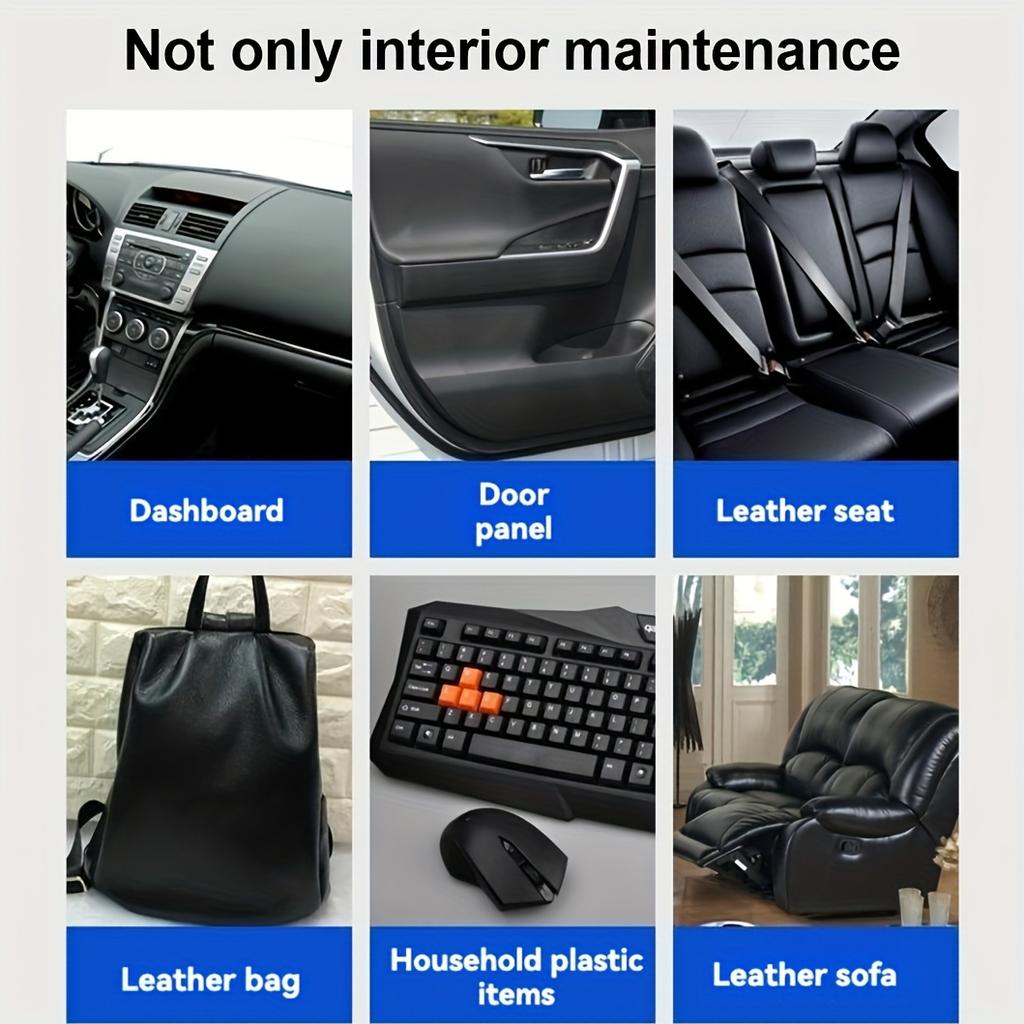 Automotive Interior Repair Paste, Interior Maintenance Paste Suitable for Various Surfaces, Car Seat and Dashboard Refurbishment Paste