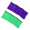 5pcs Wig Storage Bag Transparent PVC Hair Extension Holder With Hangers for Home Large Size