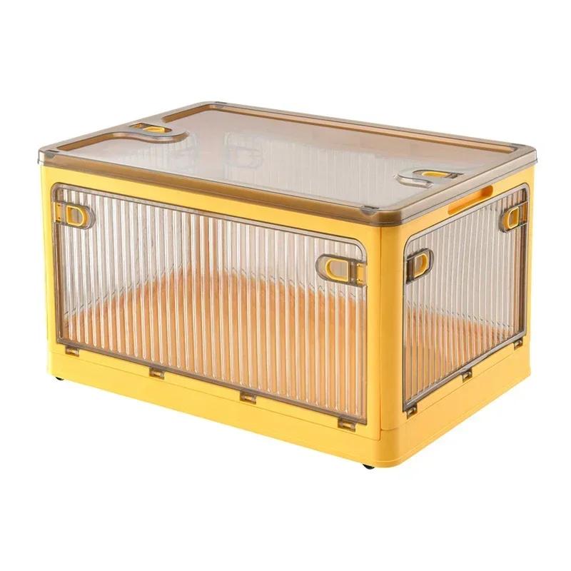 Folding Storage Boxes Five Door Camping Box Tourist Table Car Trunk Box Vehicle Supplies Fishing Accessories Plastic Container