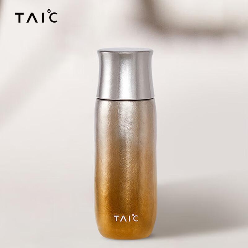 TAIC Pure Titanium Insulated Tea Infuser Bottle