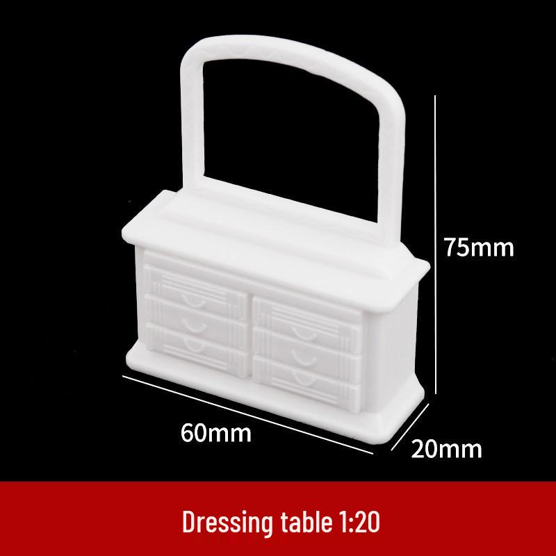 Model Sandbox Miniature Bedside Hut for Indoor Shelves or Tables