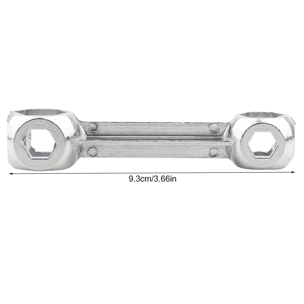 Multifunctional Zinc Alloy Hex Bone Wrench Bike Repair Tool