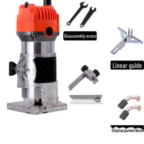 Multifunctional Wood Trim and Engrave Machine - Aluminum-Plastic Plate Slotter 220V/110V