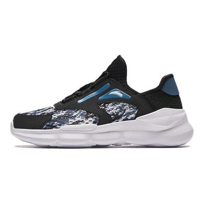 Comfortable Casual Non-Slip Shock Absorbing Low-Top Kids Running Shoes Kids Sneaker Black Blue A312428821-3
