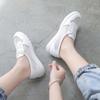 Women Spring Summer Flats Sneakers Mesh Breathable Lace Up Tennis Casual Light Hollow Femininos White Comfort Shoes