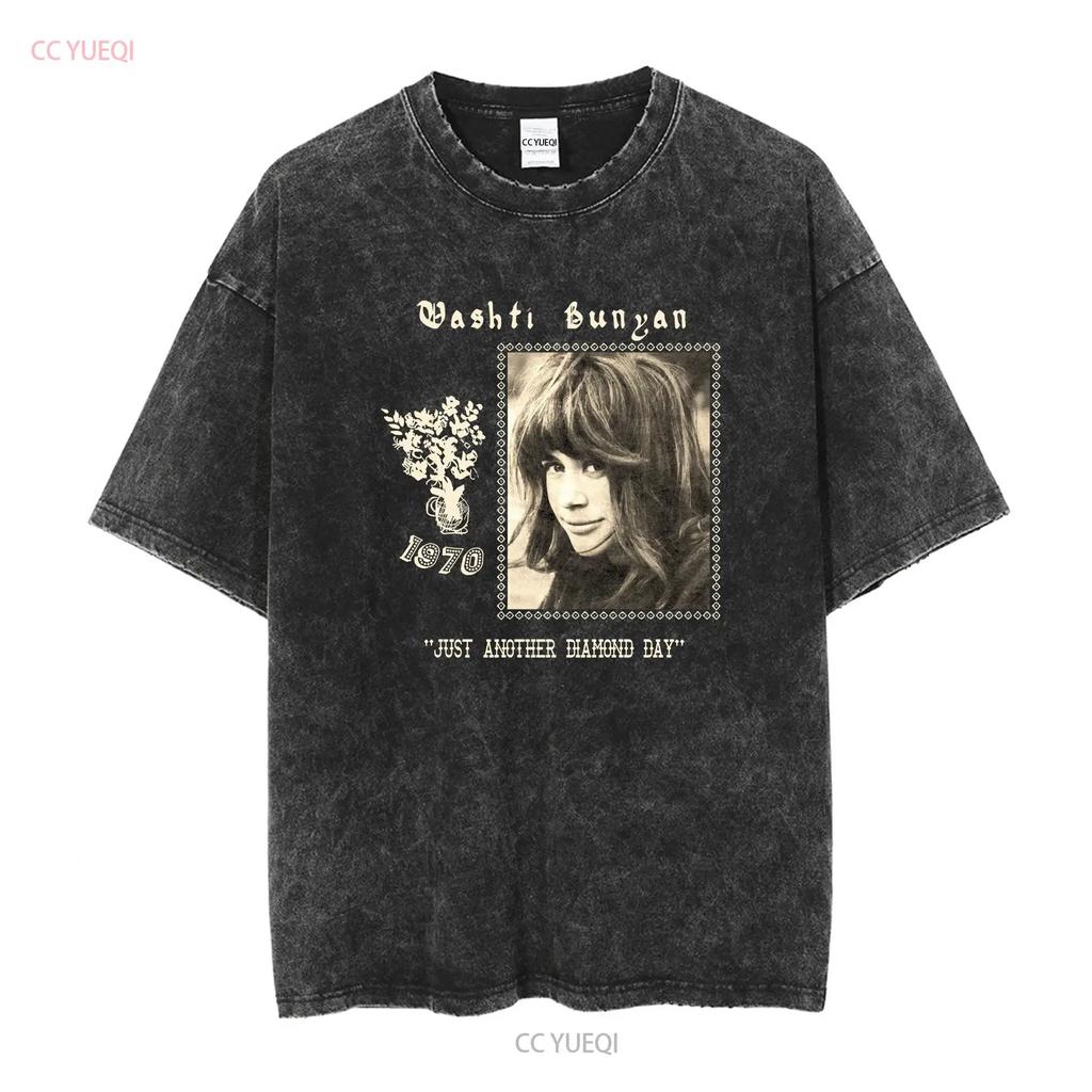 Vashti Bunyan Just Another Diamond Day T Shirt Size S 5XL vintage Washed fashion graphic homme Slightly Unisex Stylish