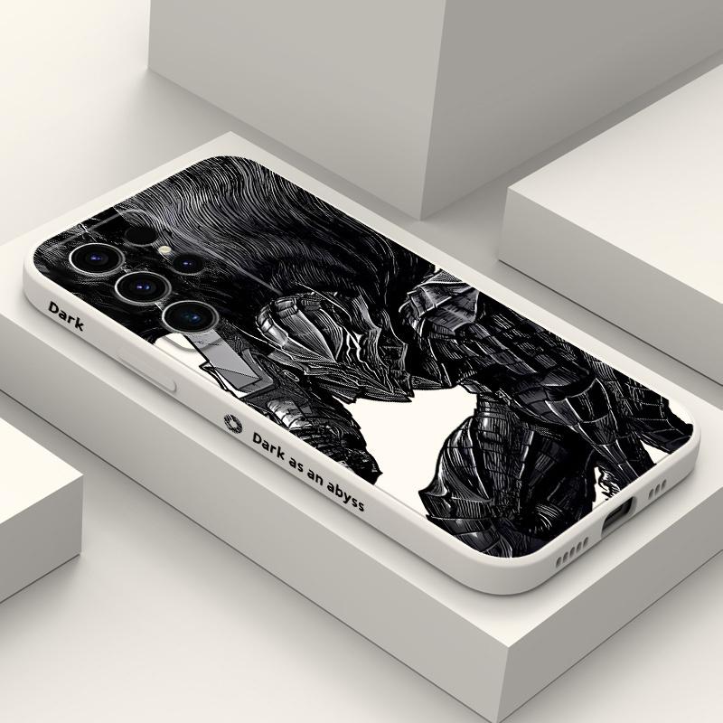 Dark Mech Phone Case For Samsung Galaxy S24 S23 S22 S21 S20 S10 S10E Ultra Plus FE Note 20 Ultra 10 Plus Cover