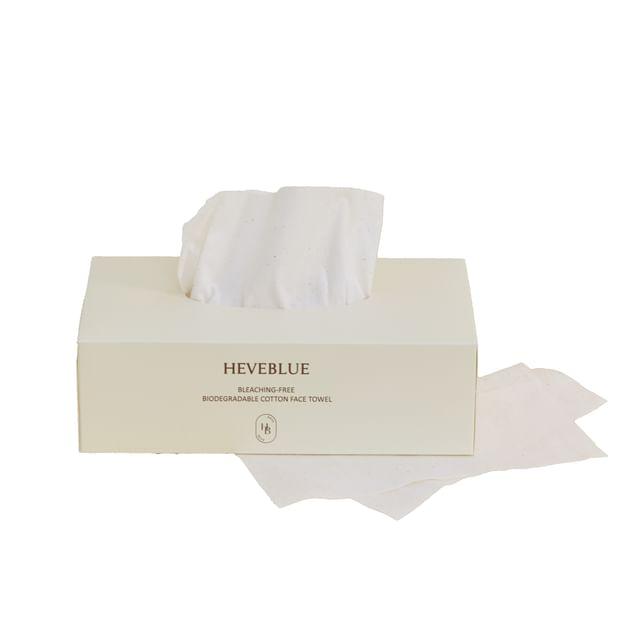 

HEVEBLUE - Bleaching-free Biodegradable Cotton Face Towel 60 pcs