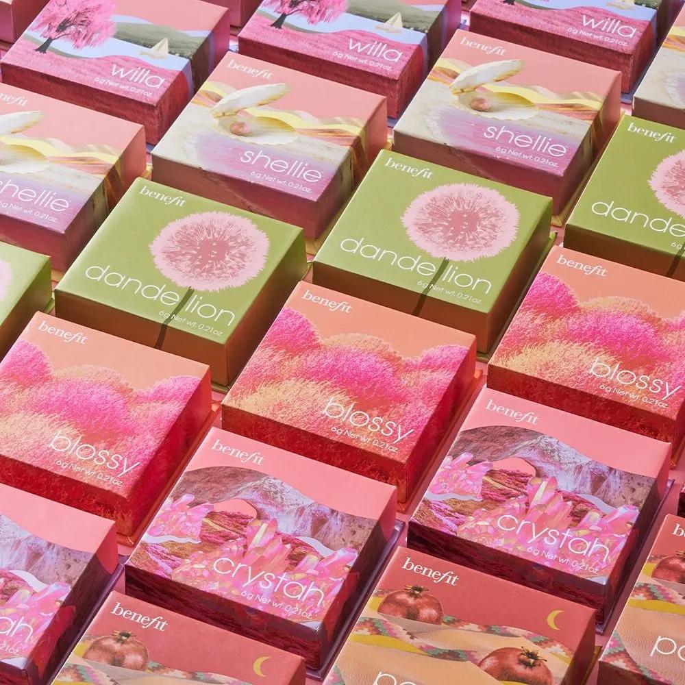 Choose one of 11 blushes