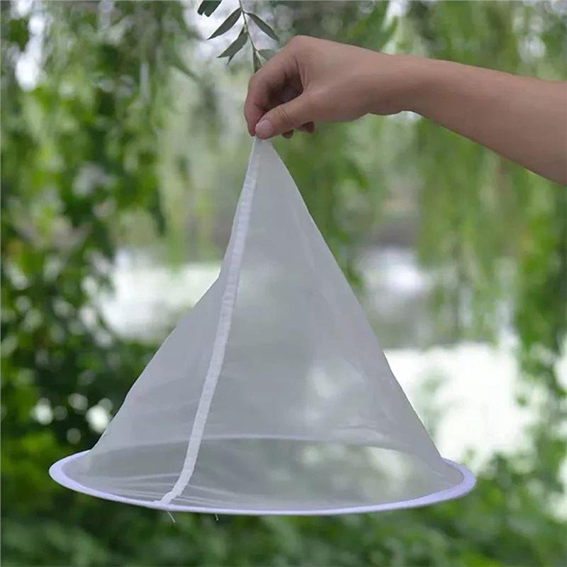 ABBP-10-Pack Honey Filter Bags, Ultra-Fine Mesh Strainer Bucket Filter For Beekeeping And Kitchen Use