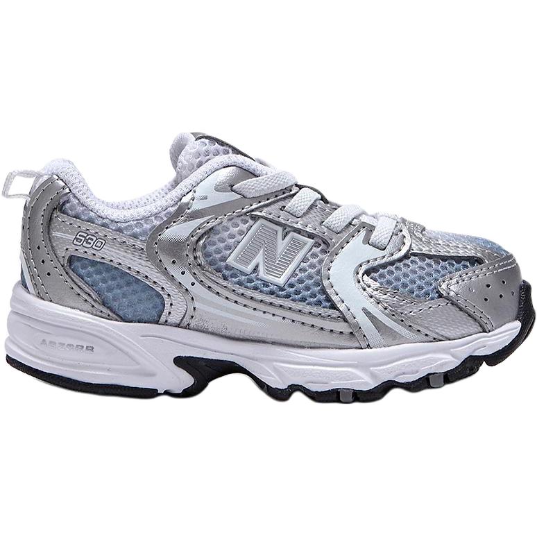 New Balance Nb 530 Comfortable Soft Low Top Walking Shoes Baby Shoes Silver IZ530DS