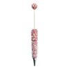 Personalized Gift Pen DIY Beadable Pen, Rhinestone Faux Pearl Ballpoint Fancy Glitter Stationery for Crafts Crafting, Student Office Writing
