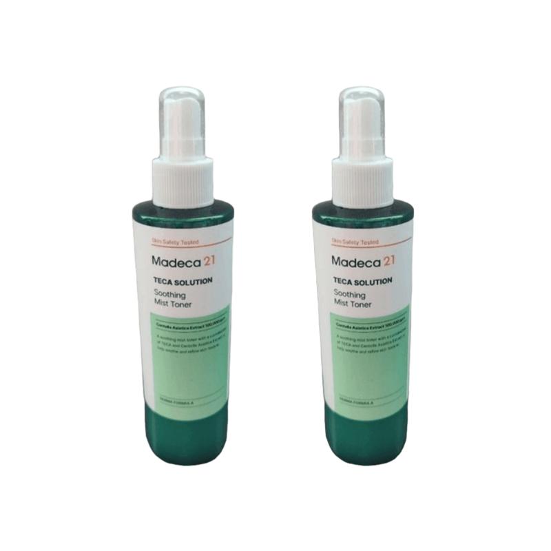 Merry Melting Madeca 21 Teca Solution Soothing Mist Toner, 200ml, 2 Pcs