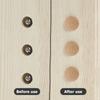 50Pcs Wooden Hole Plugs for Furniture Cabinet Screw Holes Hardwood Button Top Decorative Drill Hole Covers Small Round Wood