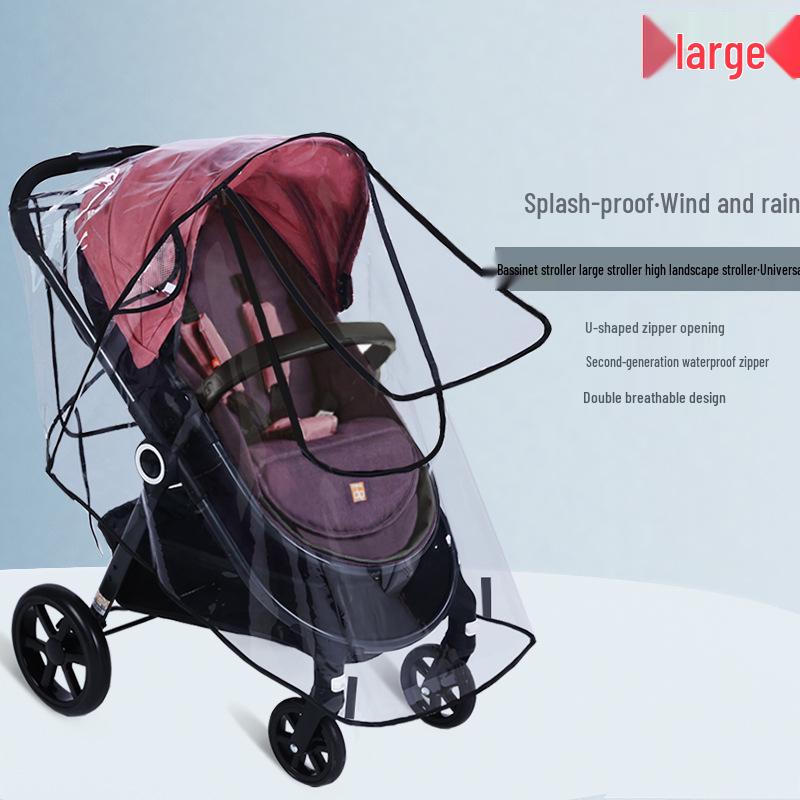 Universal Windproof Raincover for Baby Strollers