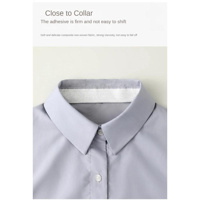 3m/5m/8m Hat Shirt Collar Anti-dirty Grime Protector Fixing Sticker Rolled Sweat-absorbent Tape Self-adhesive Disposable Tape