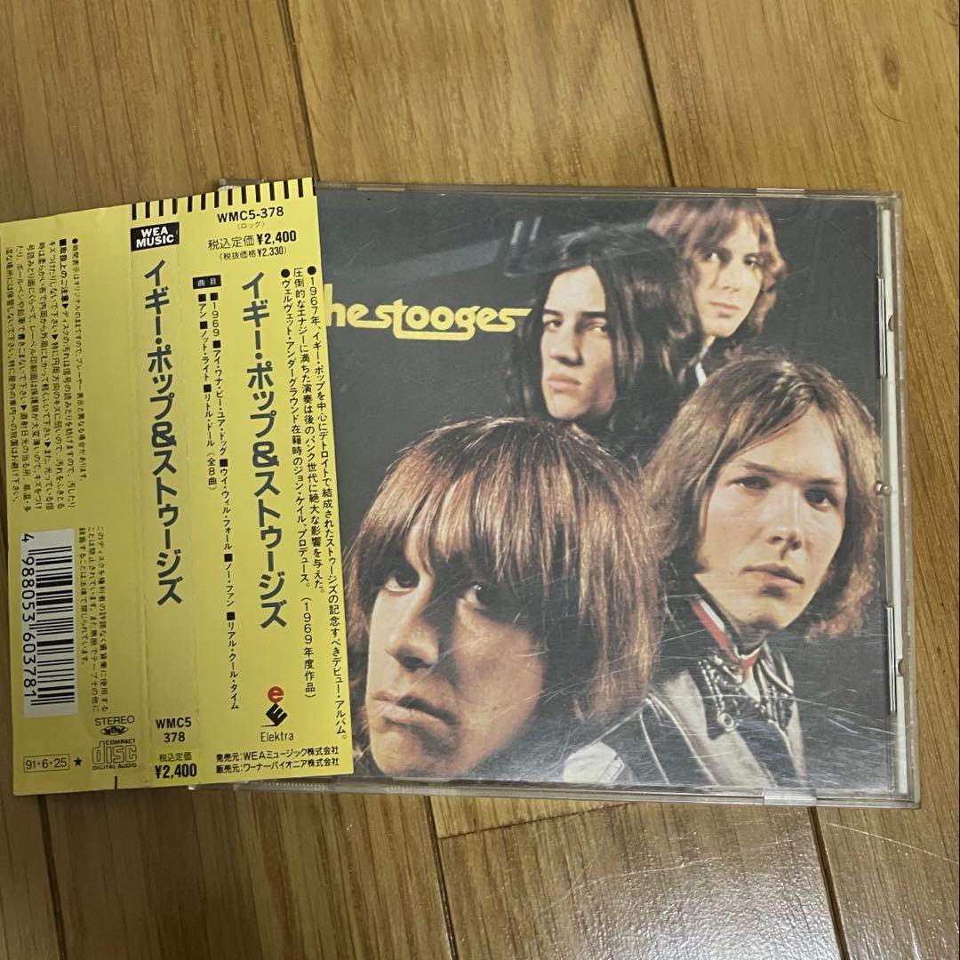 

[USED] the stooges Iggy Pop & The Stooges domestic version CD with obi