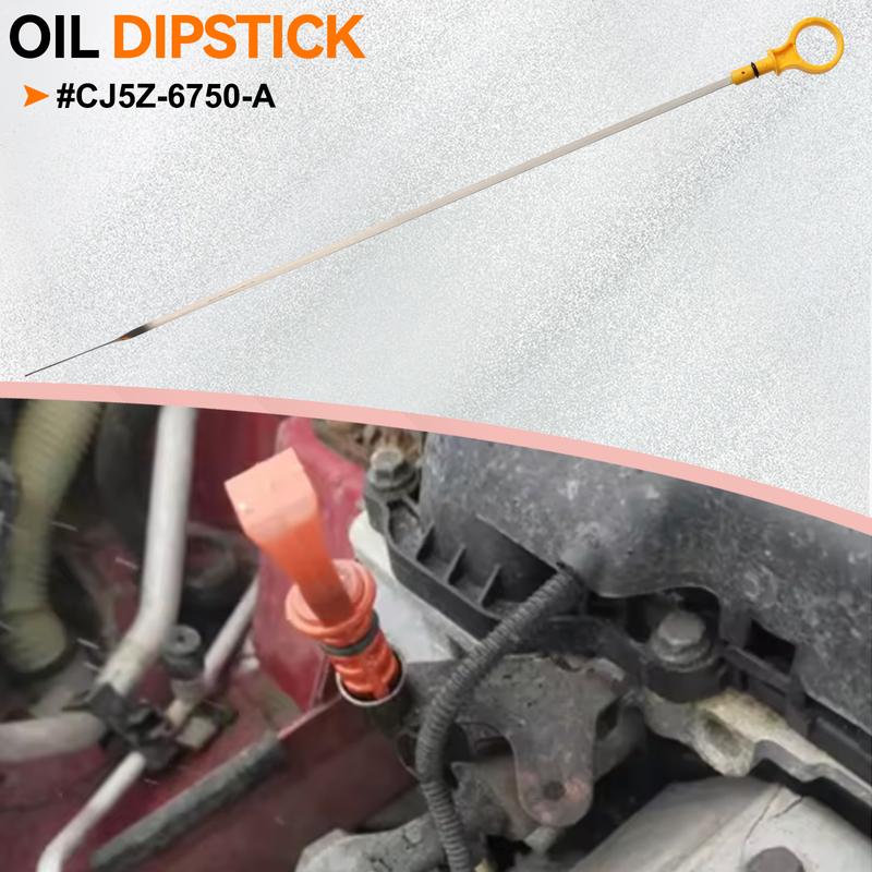 Car Engine Oil Level Dipstick Engine CJ5Z-6750-A For Lincoln Ford Escape Edge Explorer Focus Fusion Taurus 2013-2019 2.0L/2.3L