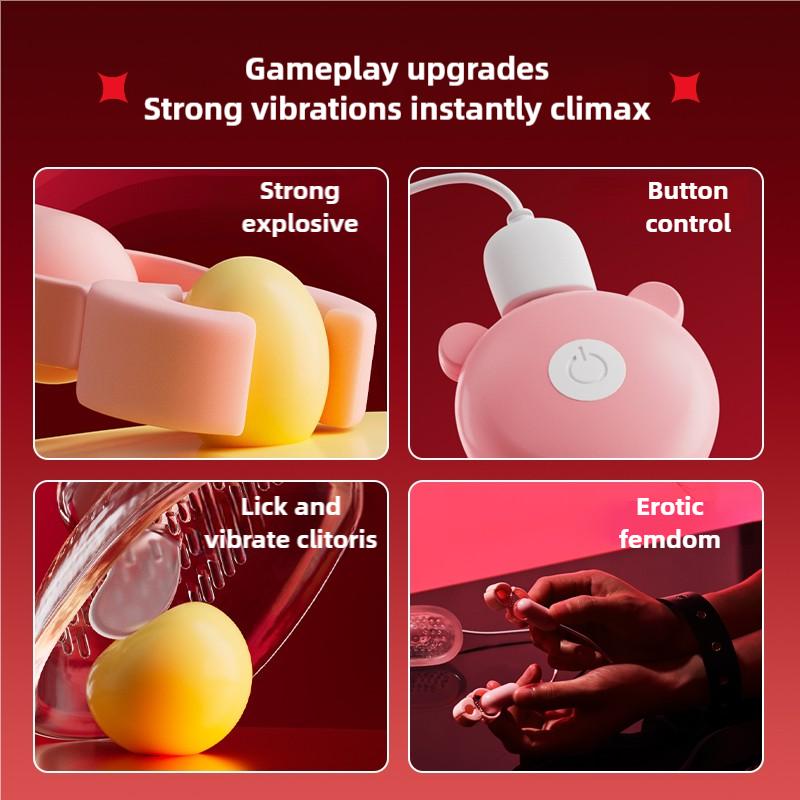 10 Mode Strong Nipple Clamp Vibrators Breast Clips Electric Nipple Stimulator with Handle Control Adult Toys for Women