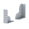 1/2Pcs Silicone Shower Splash Guard with Suction Cup Waterproof Kitchen Sink Bathroom Shower Bathtub Corner Water Blocking Baffle Shield