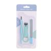 Three-Piece Manicure Set: Cuticle Fork, Nail Clippers & Nail File for Home Nail Care