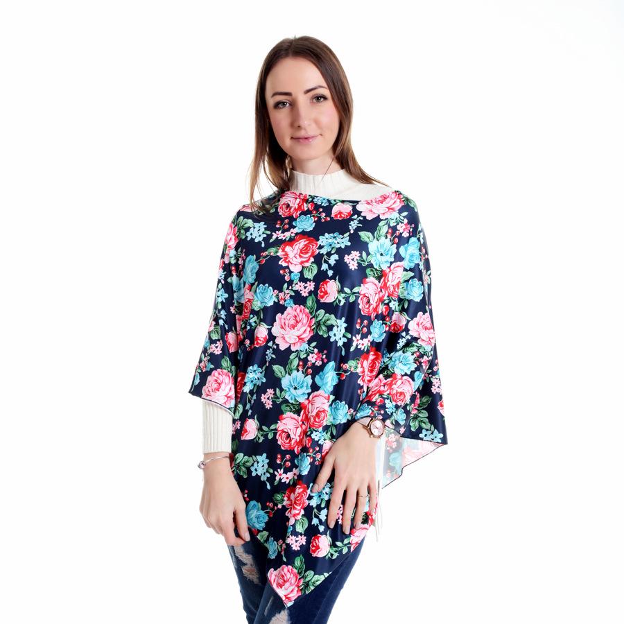 Modesty Stripe Nursing Shawl & Baby Car Cover - Anti-Exposure Scarf