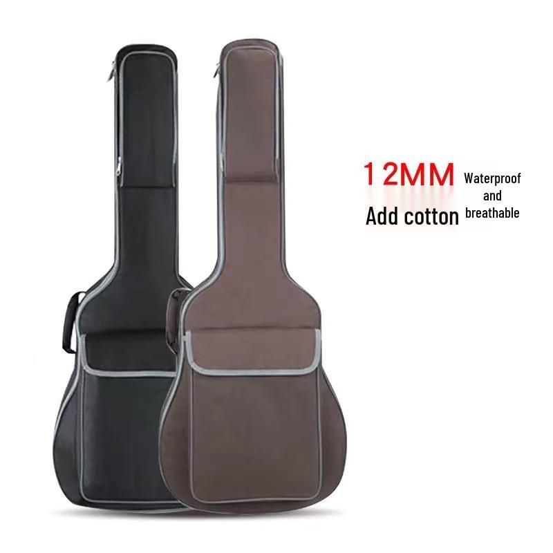 41" Waterproof Padded Guitar Bag - Fits 36/40" Guitars, Double Shoulder Straps, Free Shipping.
