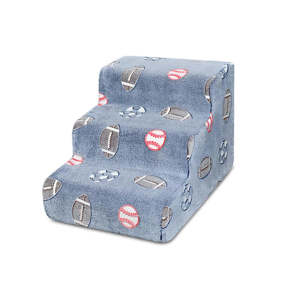 Luminous Pet Ramp: Sponge Stairs for Small Dogs - Teddy Sofa Bed Slope