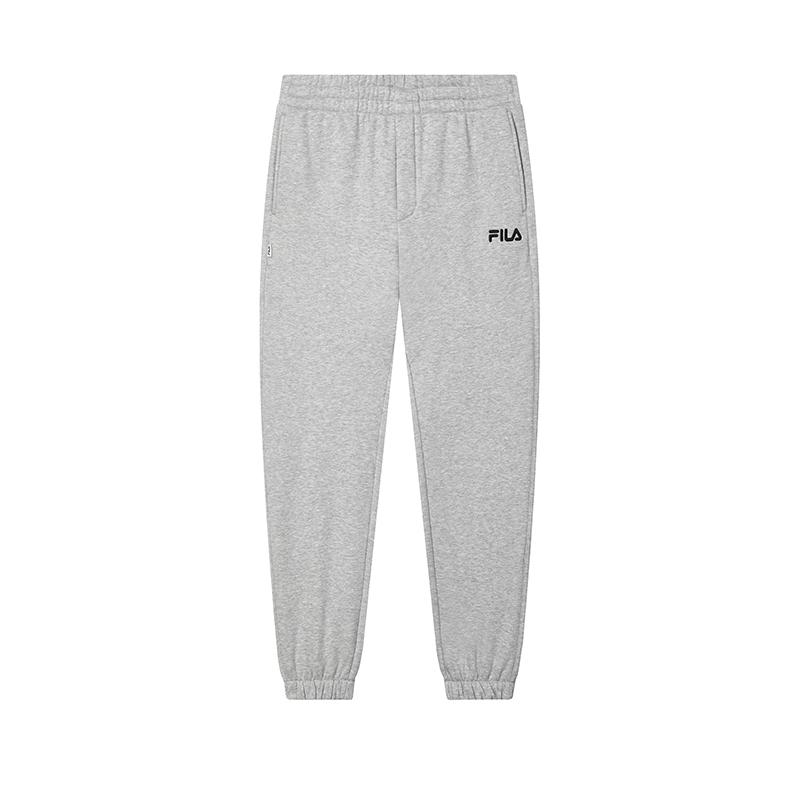 New FILA Knitted Sports Pants Men's Mist Heather Gray F51M449601FMG