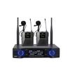 Dual Wireless U-Band Handheld Microphone for Family Karaoke Entertainment