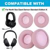 Replacement Earpads Memory Foam Ear Cushion Protein Leather Headset Ear Cushions for Razer Kraken X Gaming Headphones