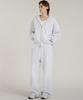 Ssin And Lee Easy Form Oversized Zip-Up Hoodie In Back Melange