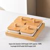 Nordic Ceramic Compartment Snack & Dessert Plate with Lid