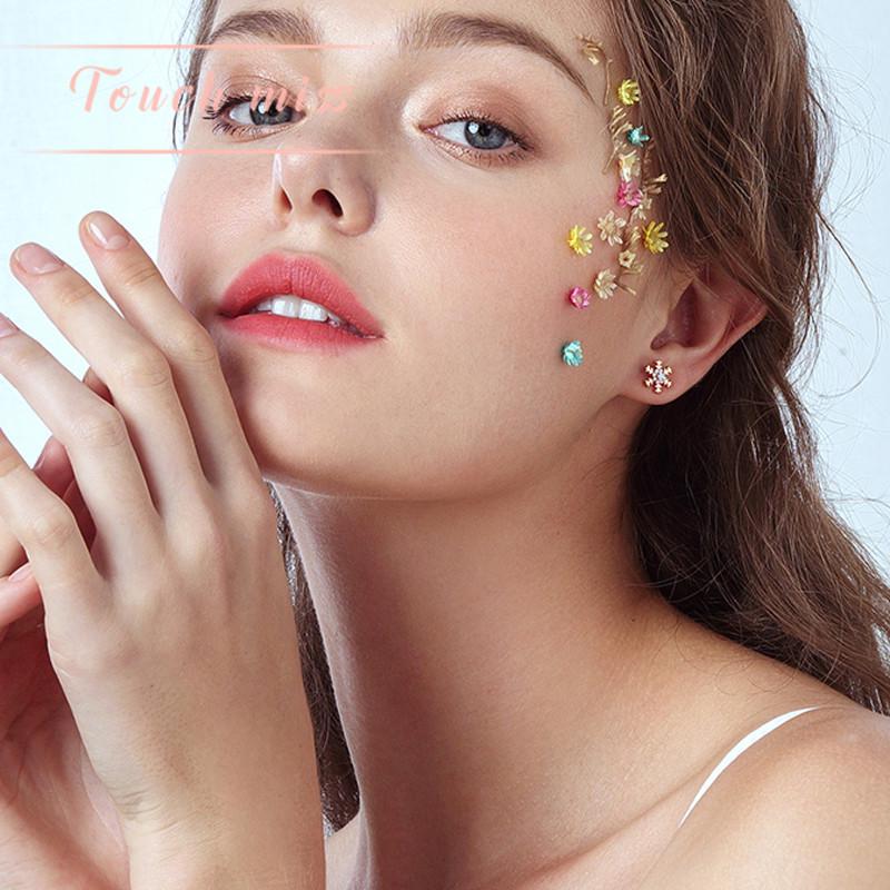 S925 Silver Korean Trend Christmas Earrings for Women - Elegant High-End Design