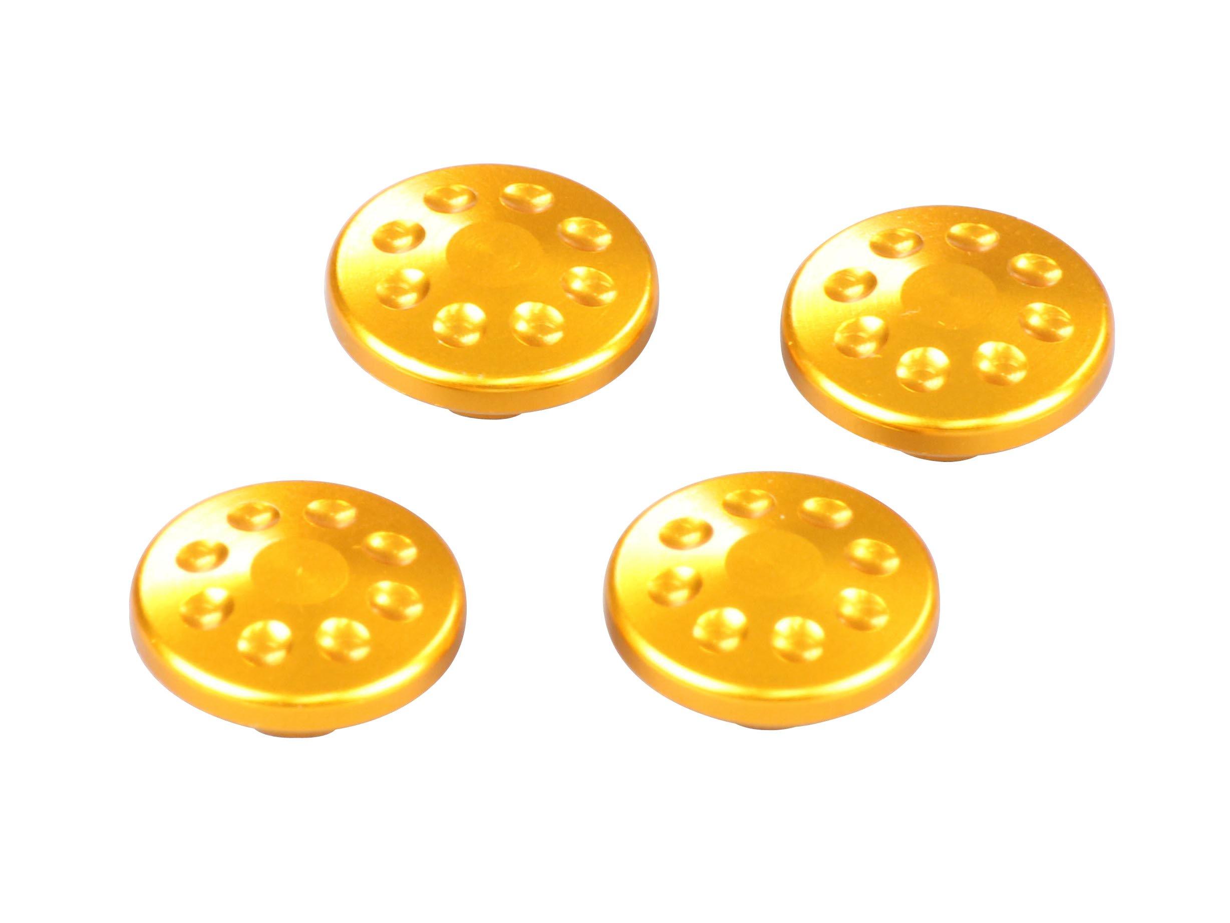 

POSH 000820-04 Motorcycle Accessories Cap Bolt Cover for M8 Gold M8 золотой