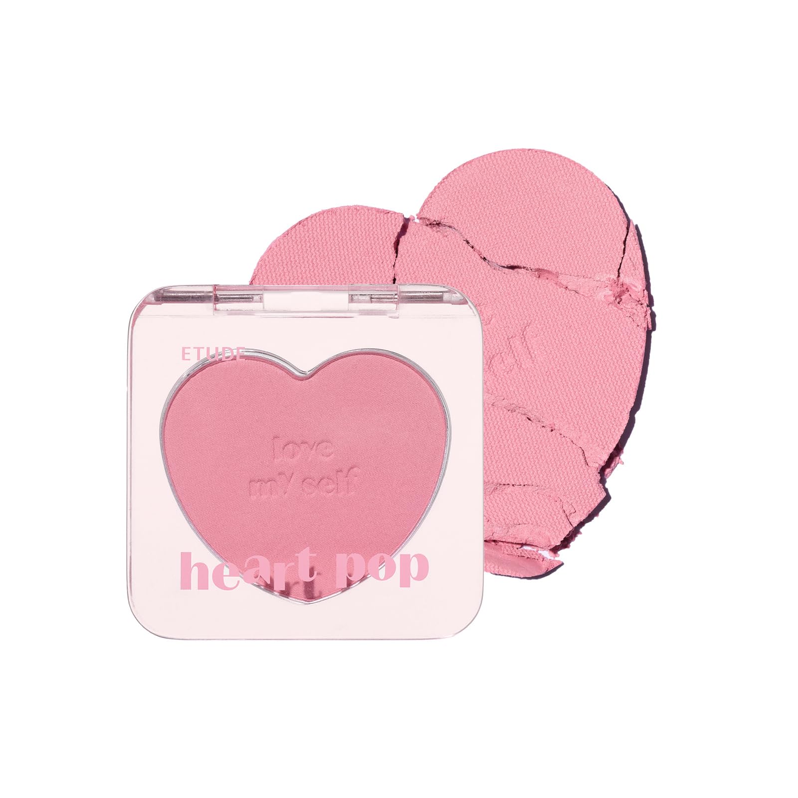 ETUDE Heart Pop Blusher Squeeze Berry Cheek Pink [Etude Official] (COOL/Summer) / /