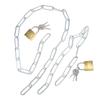 Heavy Duty Keyed Bicycle Lock Anti-theft Chain for Motorcycles and Generator Protection
