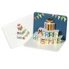 Christmas Card Paper Art With Gold Foil Embellishments For Holiday Celebration Decor