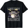 Funny Drummer Gift Did You Touch My Drum Set Drums T-Shirt