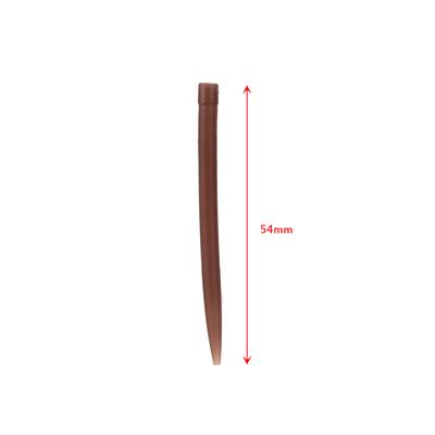 50pcs 54mm Anti Tangle Rubber Sleeves Connect with Fishing Hook Carp Coarse Fishing Accessories